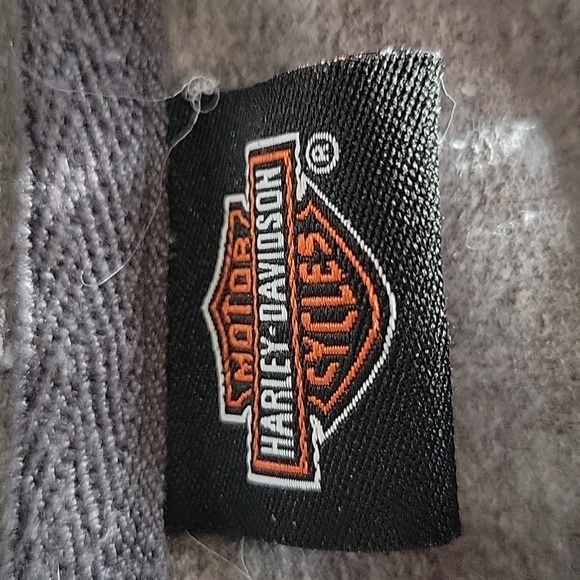 Harley-Davidson Light Gray Hoodie with Zip. - SMALL - Picture 5 of 7